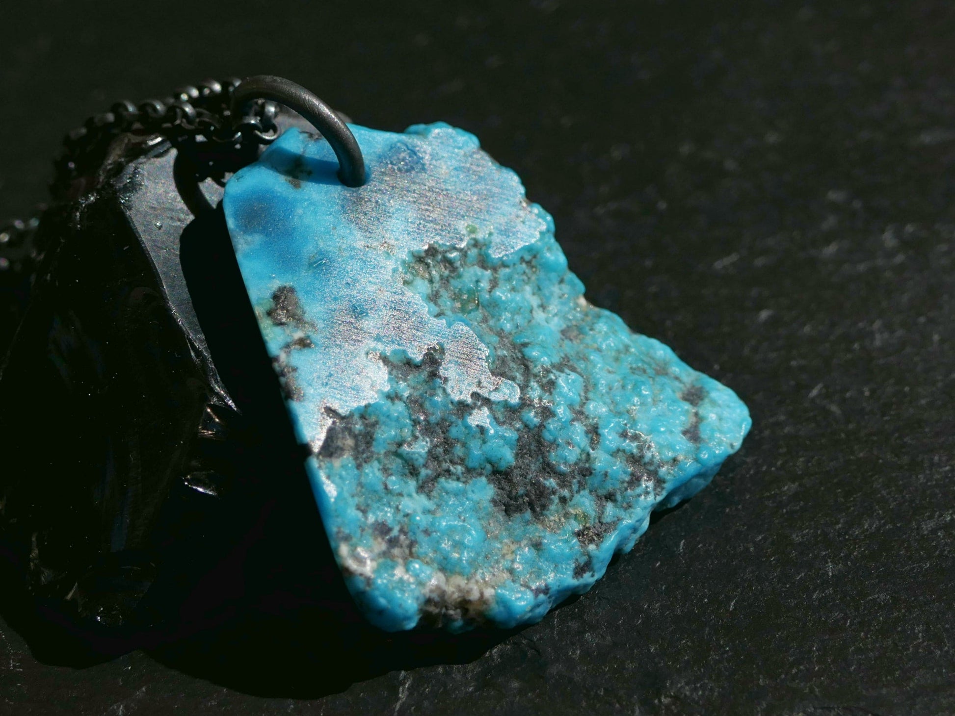Kingman turquoise necklace