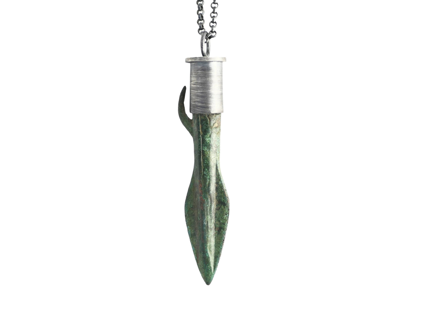 Scythian arrowhead pendant for women