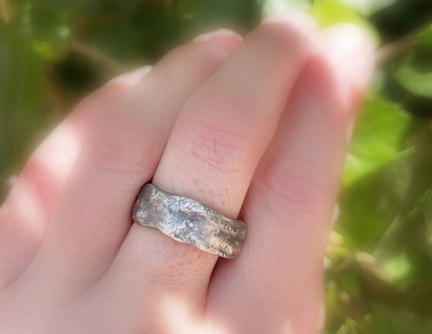 mens silver wedding bands