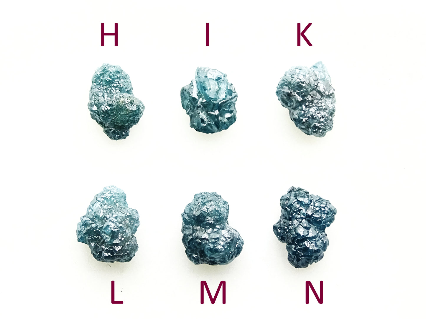 blue diamond engagement ring