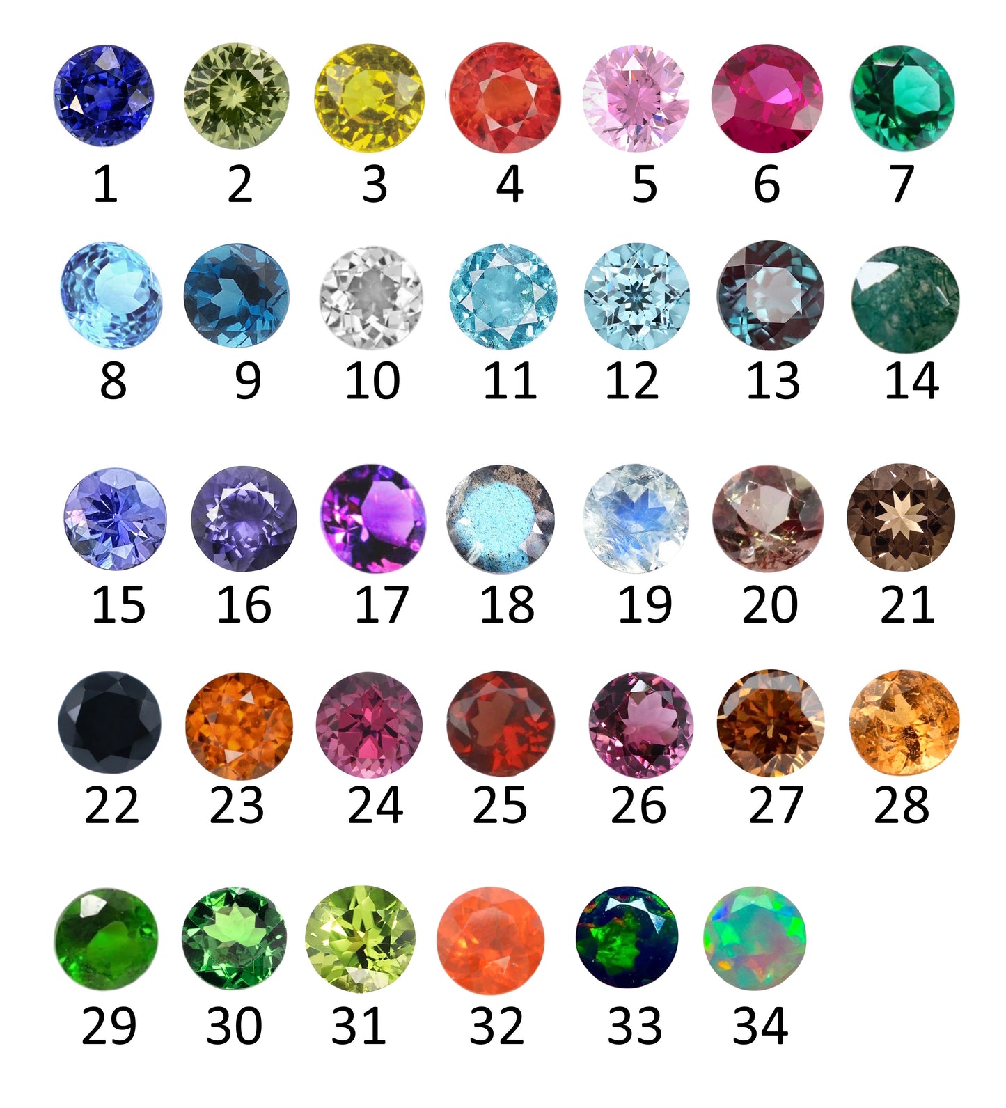 double hidden gemstone ring, inside secret gemstone band silver