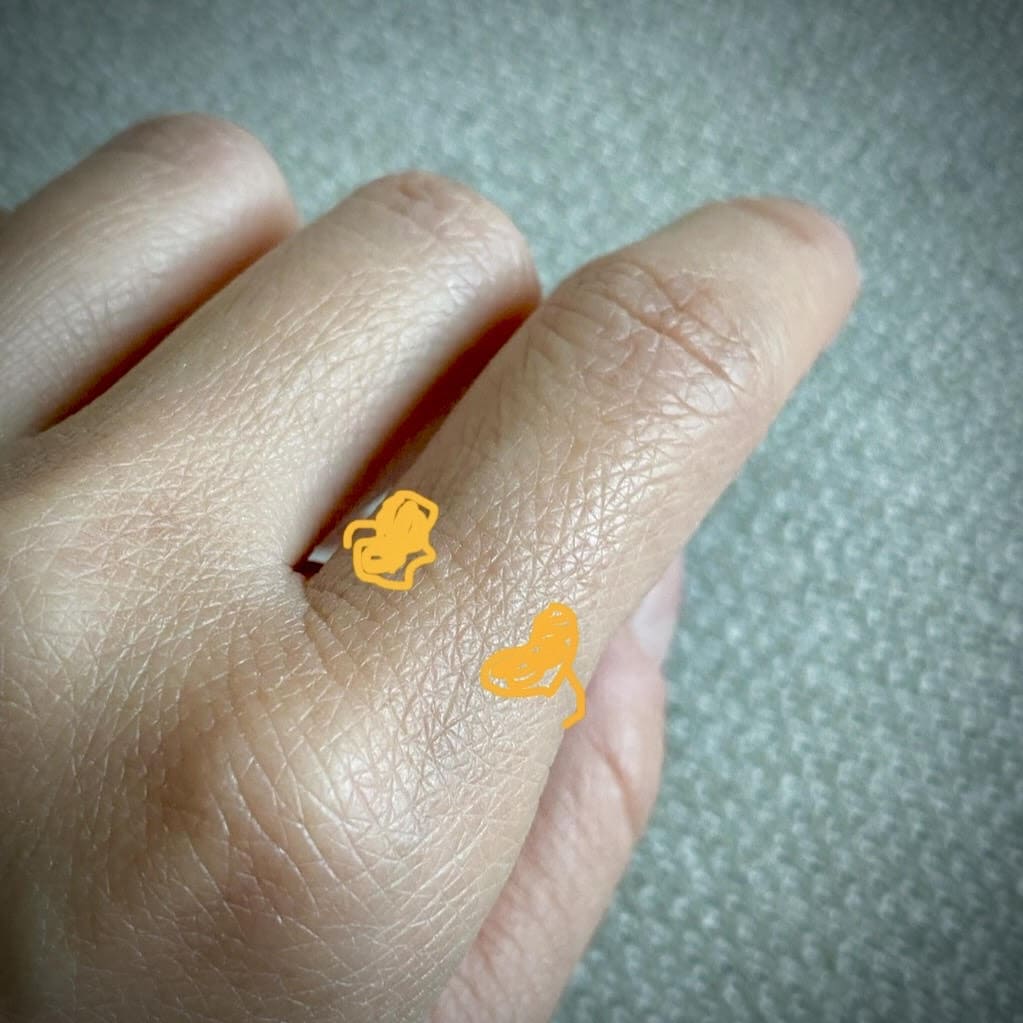 individueller Goldnugget-Ring