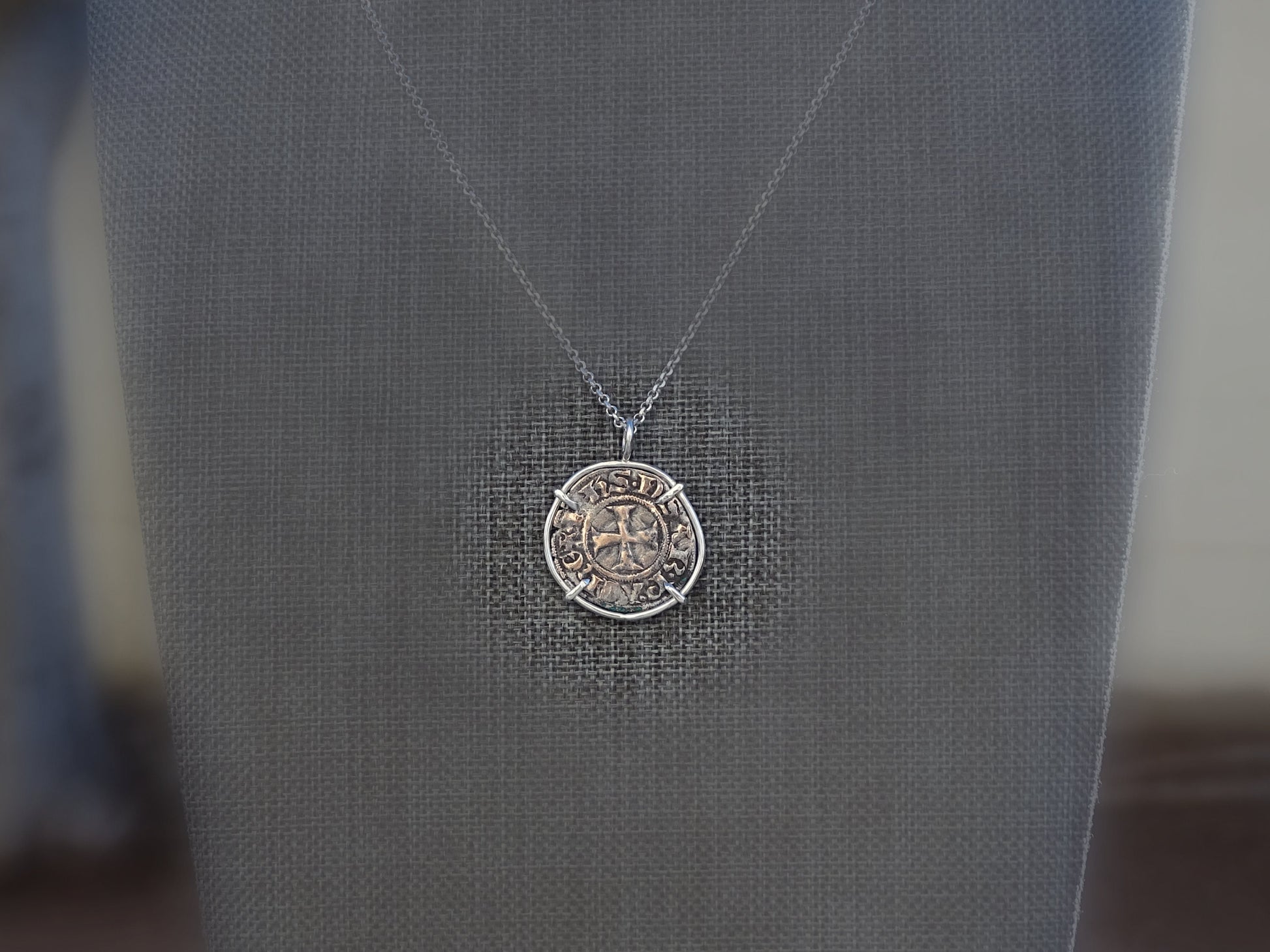 Knights Templar coin jewelry