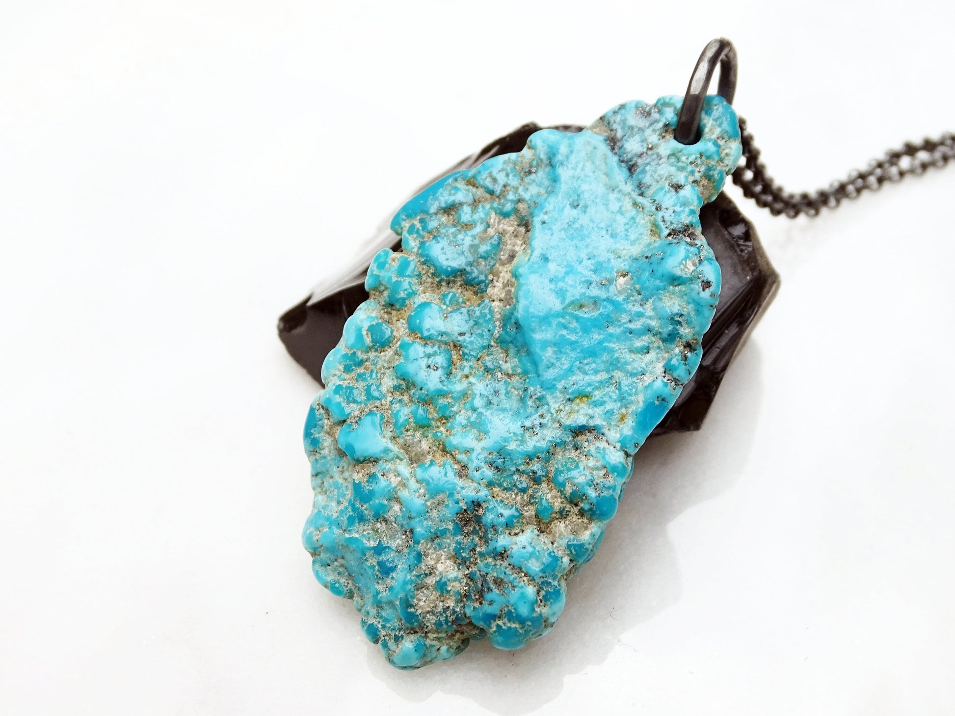 turquoise pendant necklace for men