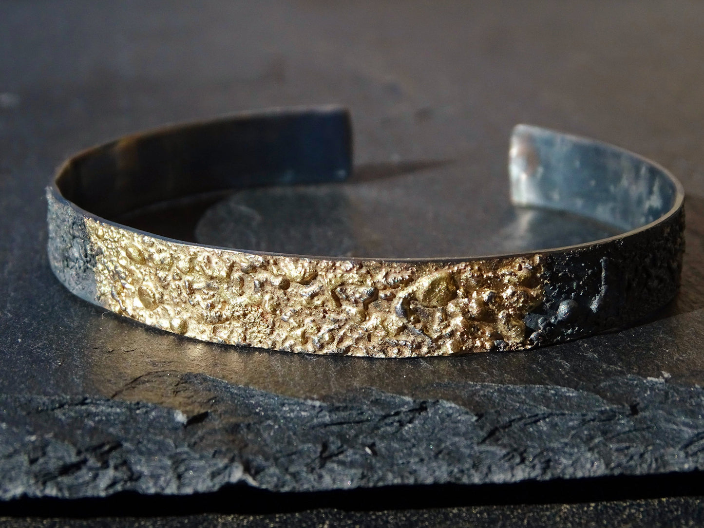 gold and silver bracelet stacking cuff
