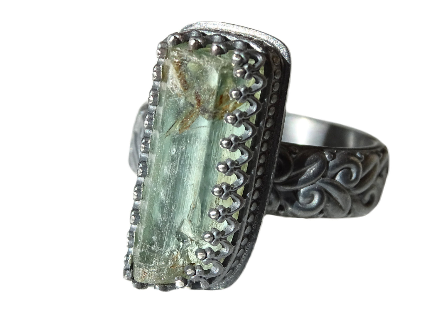 aquamarine engagement ring