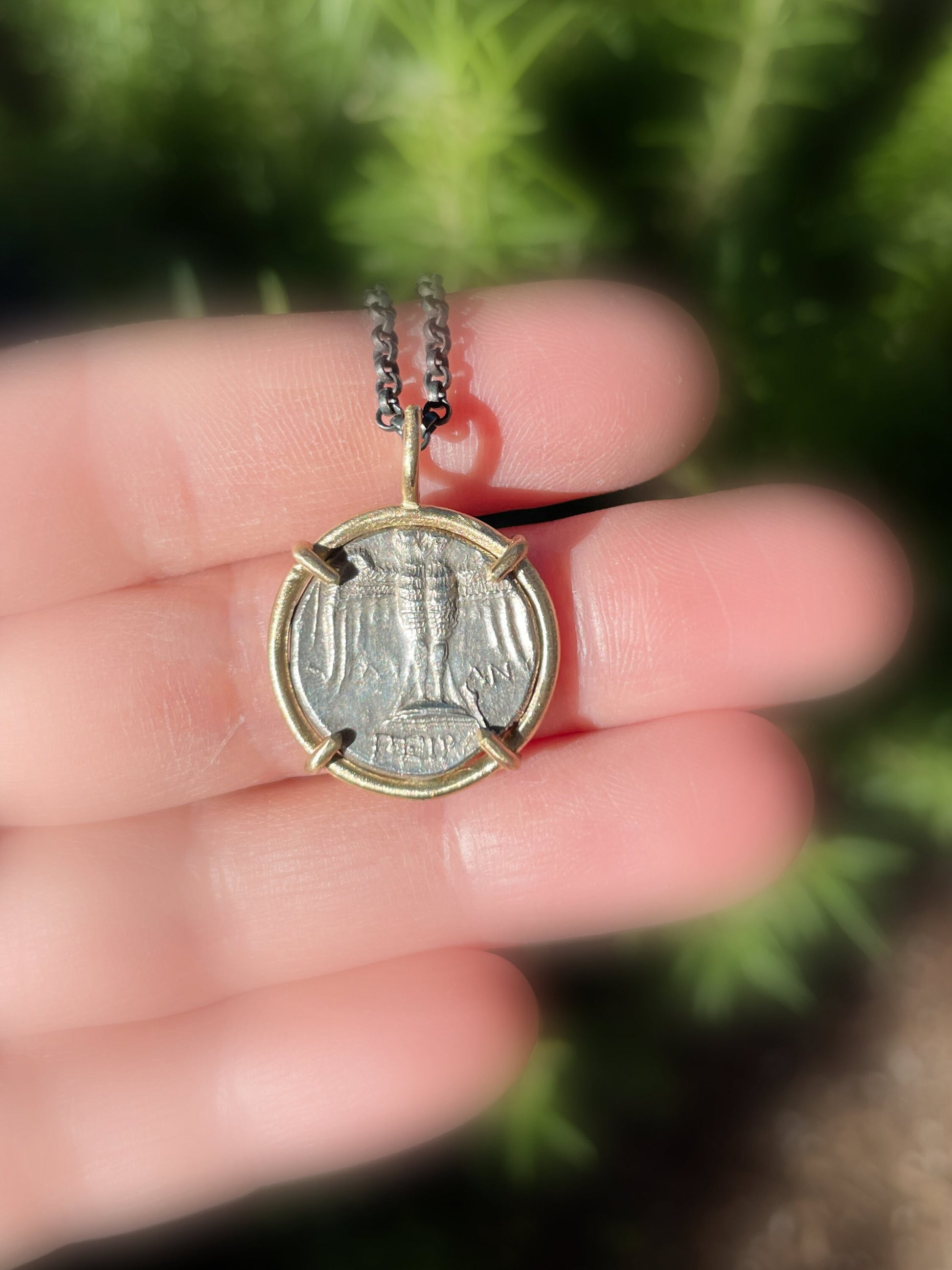 ancient coin pendant Pontos Amisos drachm