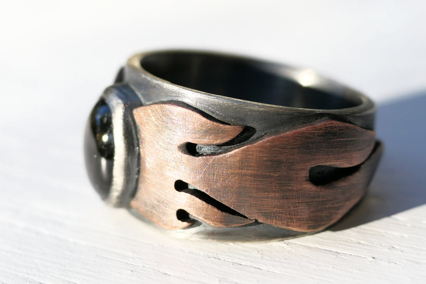 mens statement ring