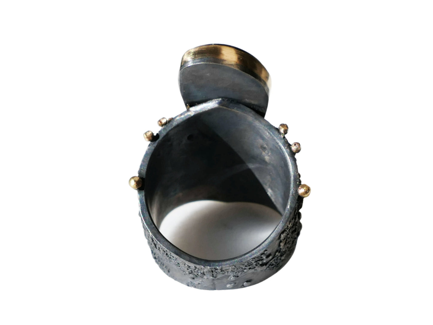 silver statement ring