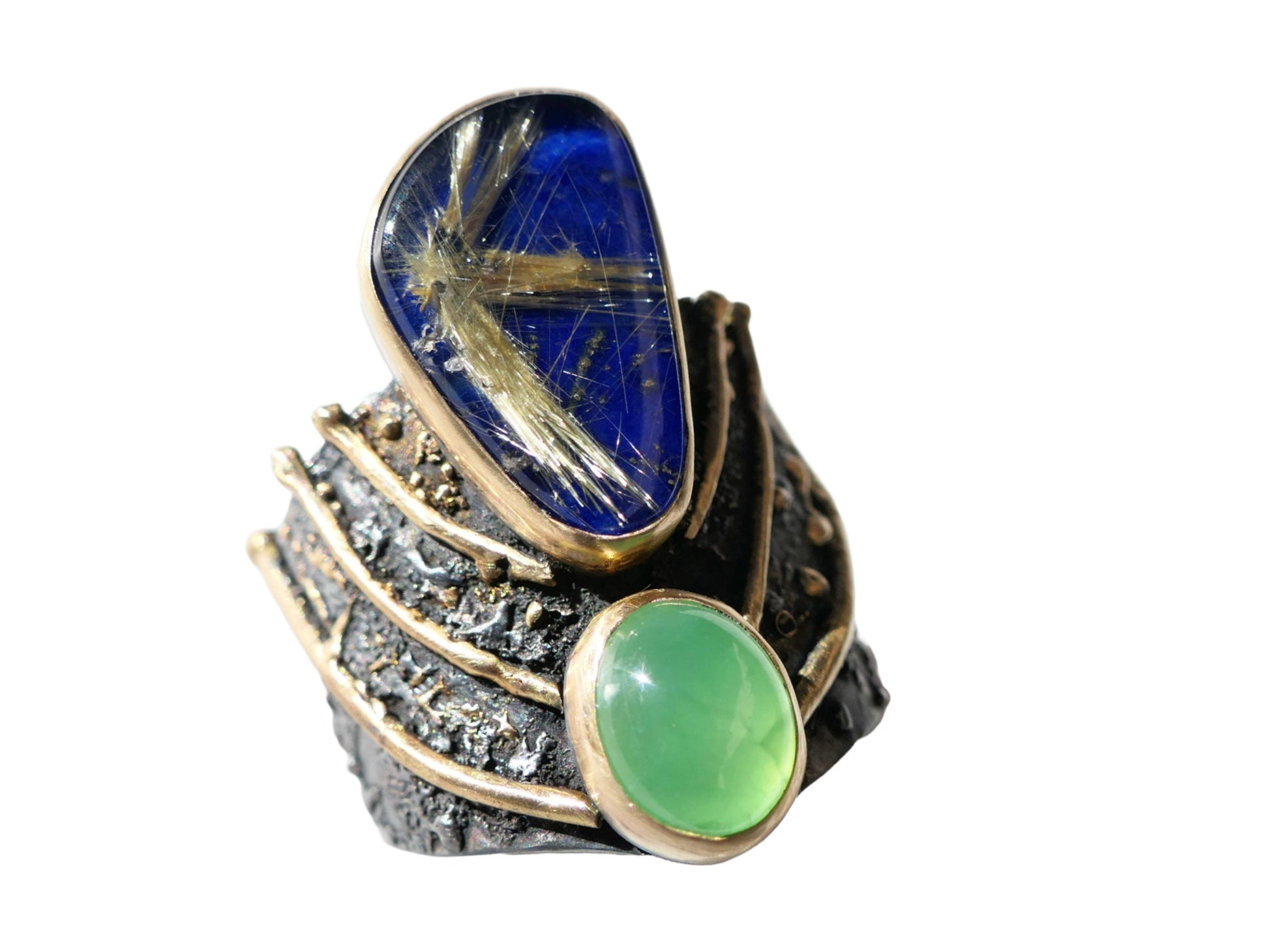 silver statement ring