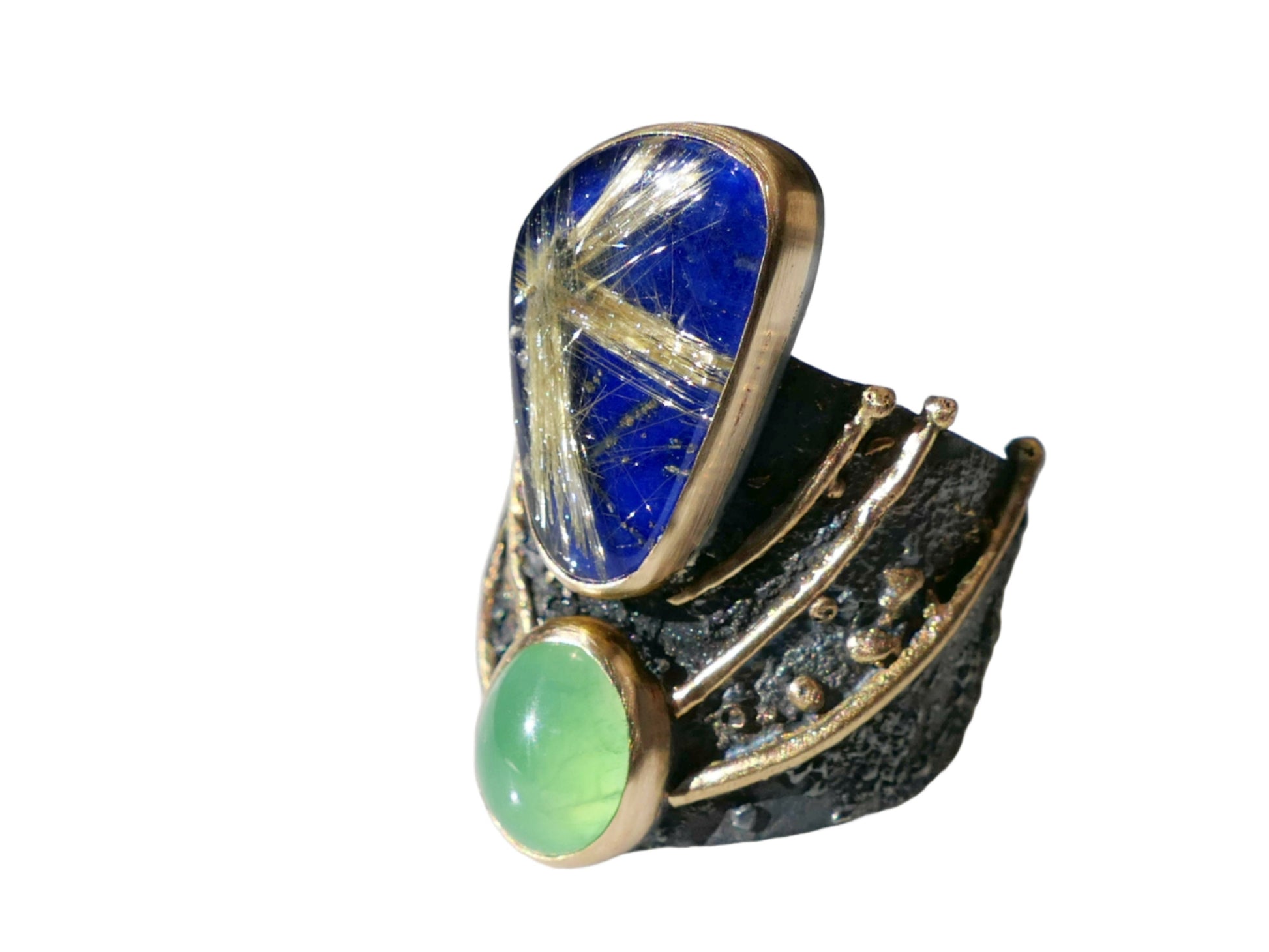 silver statement ring