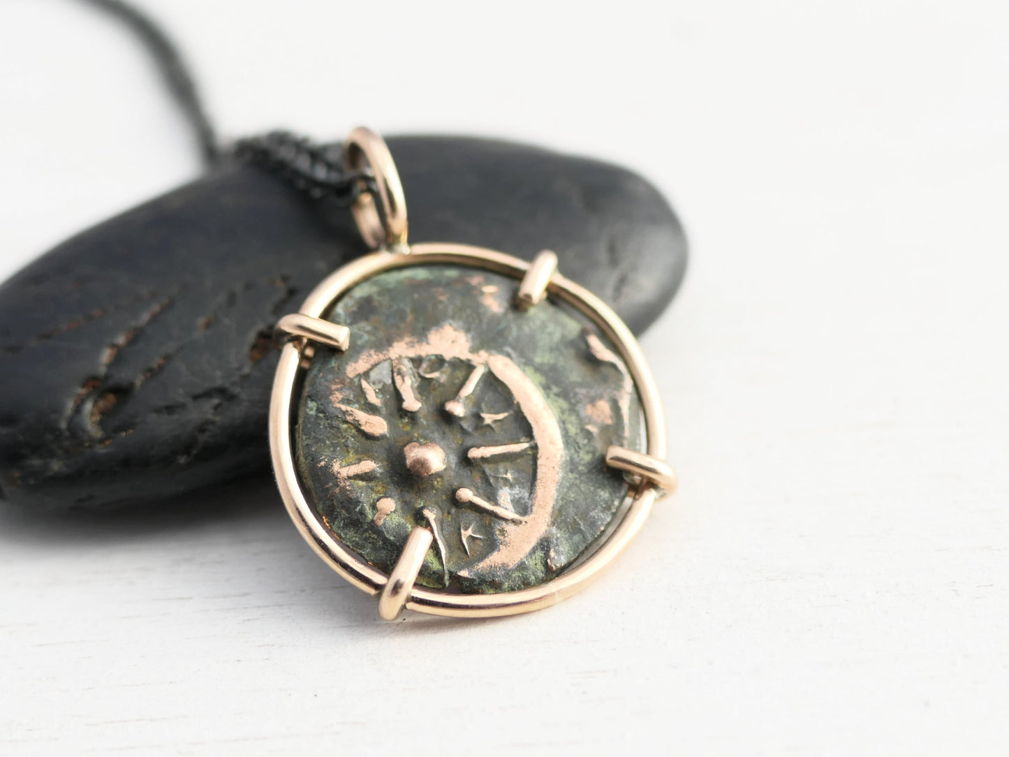Authentic Widows Mite coin pendant charm