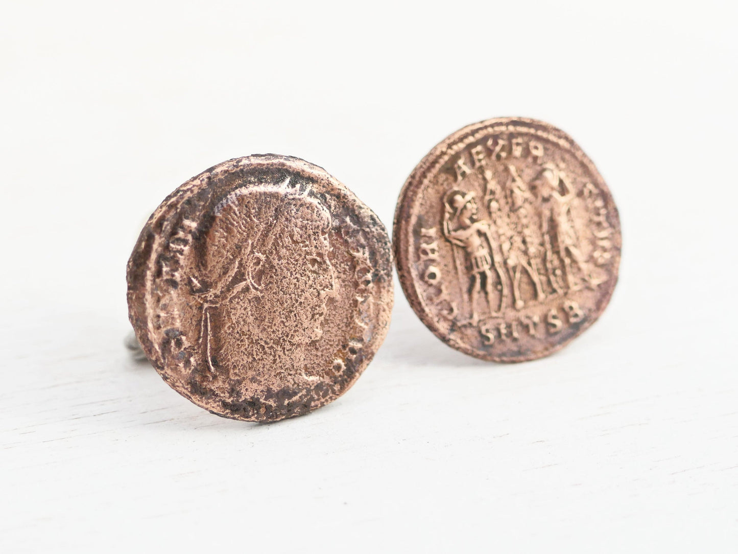 Roman Coin Cufflinks