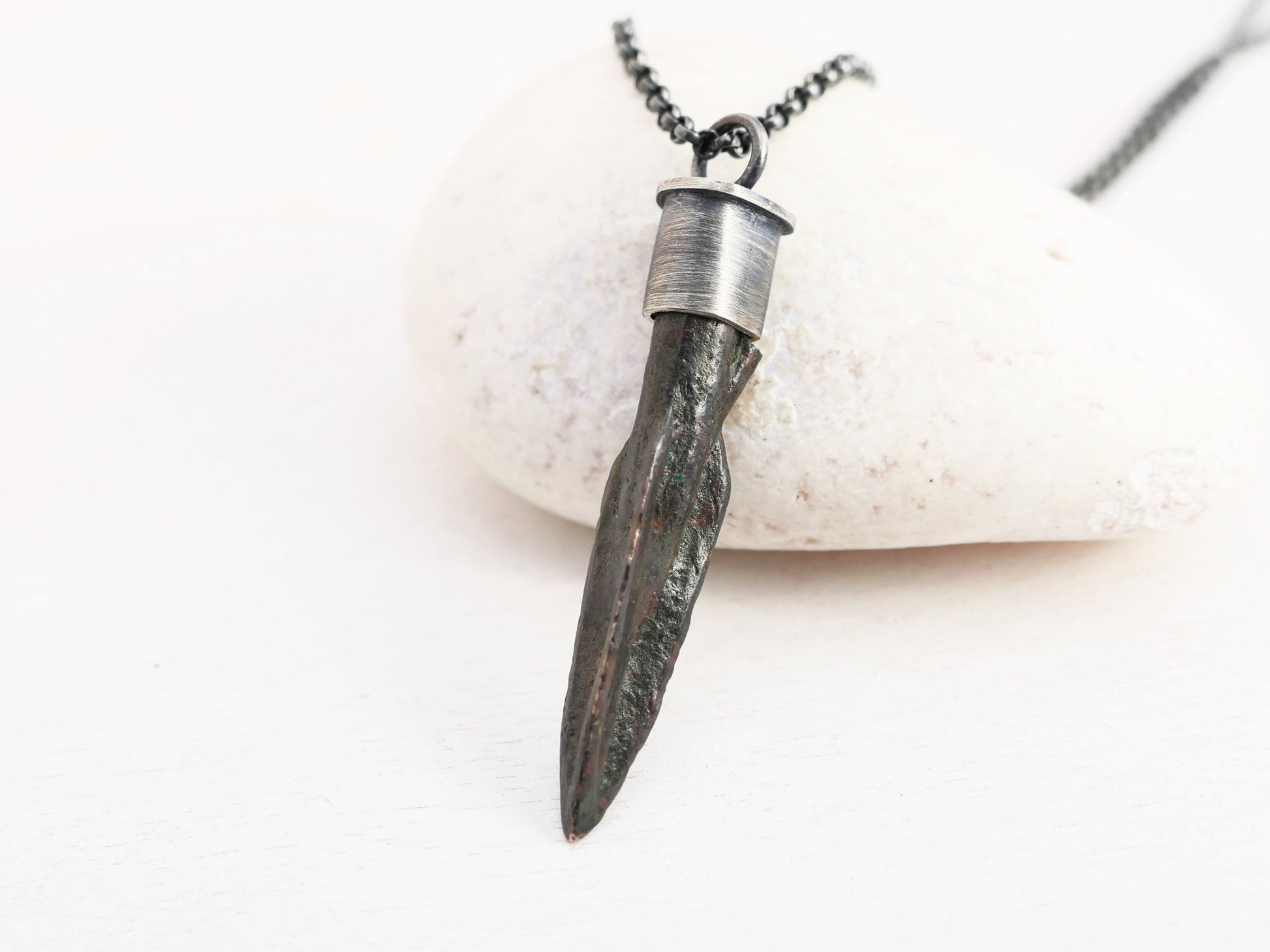 Ancient Scythian Bronze Arrowhead Jewelry