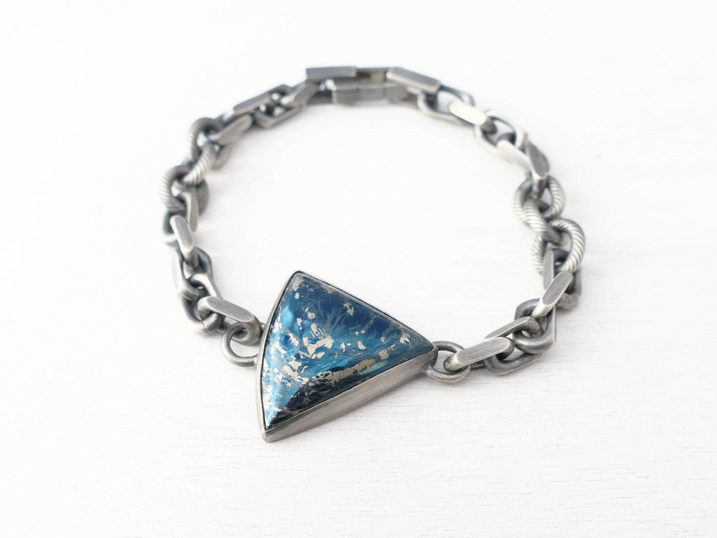 Large Montana Covellite Bracelet