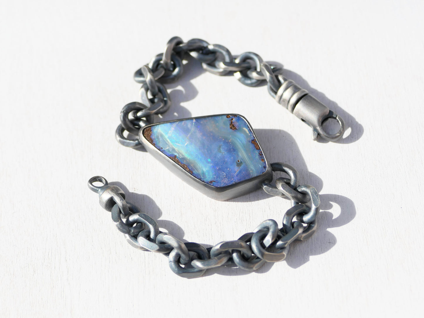Boulder Opal Bracelet for Men