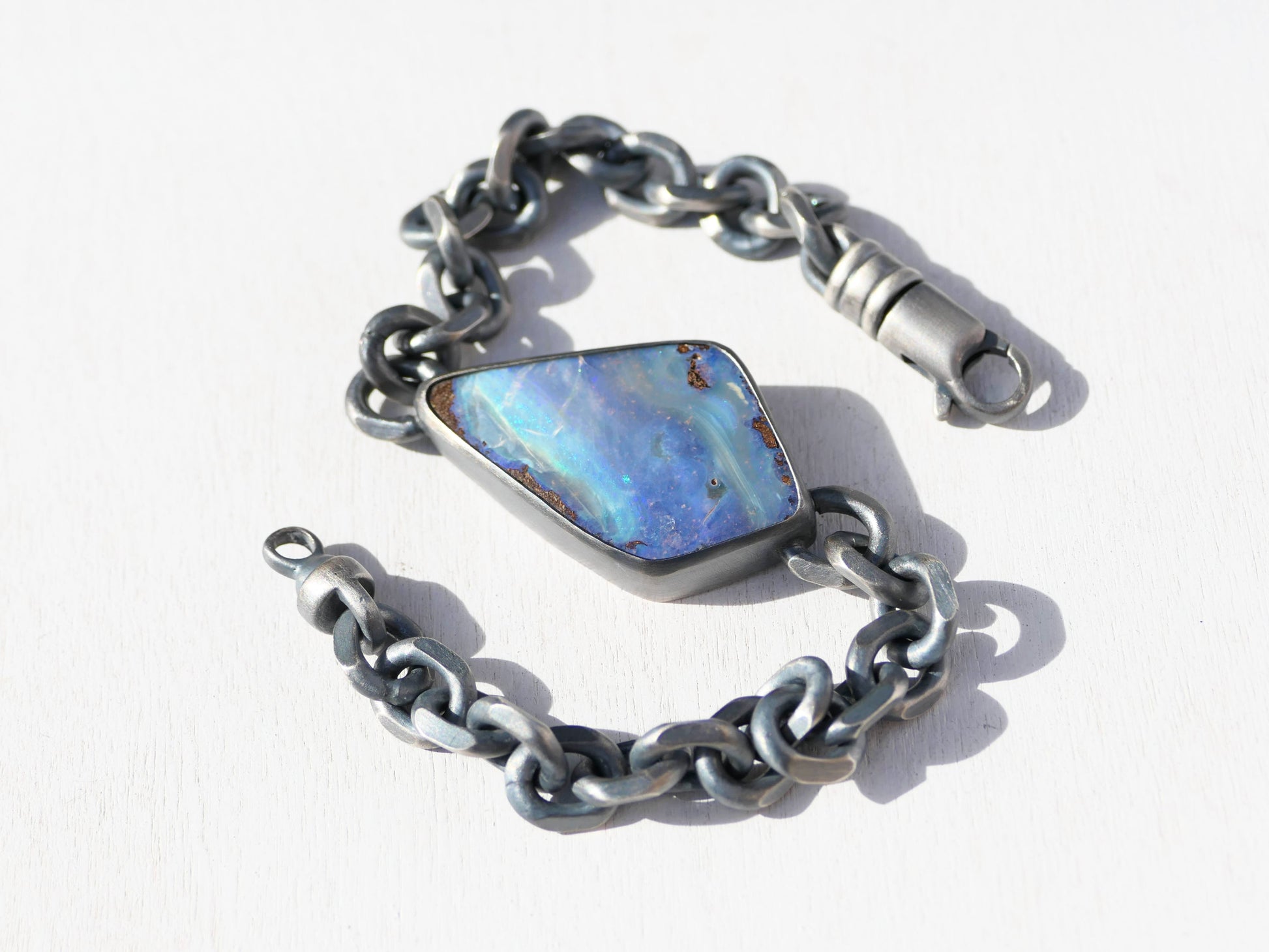 Boulder Opal Bracelet for Men