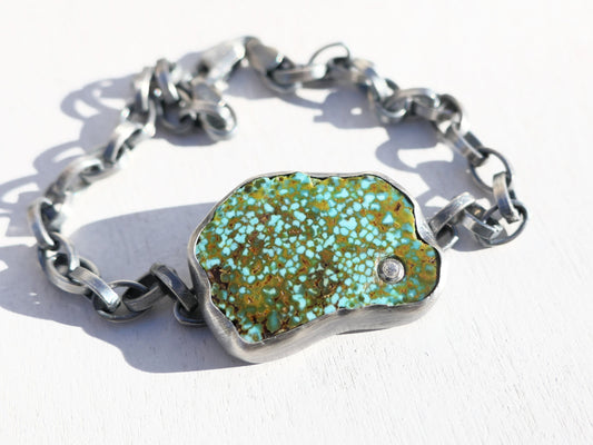 Turquoise Bracelet Kingman turquoise nugget bracelet