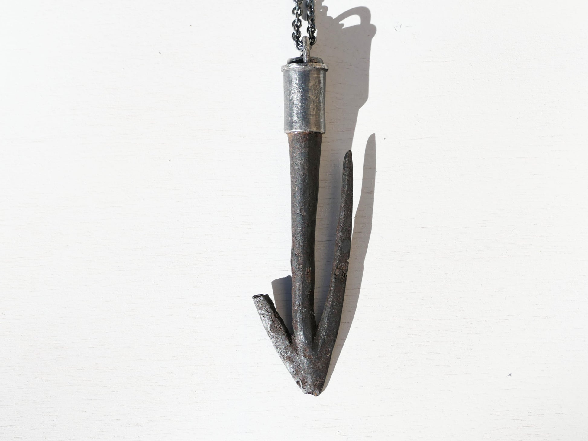 Real Viking Arrowhead sterling silver necklace