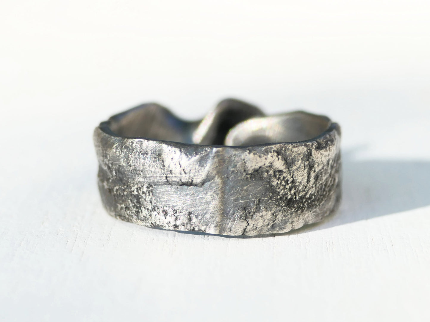 sterling silver infinity ring 