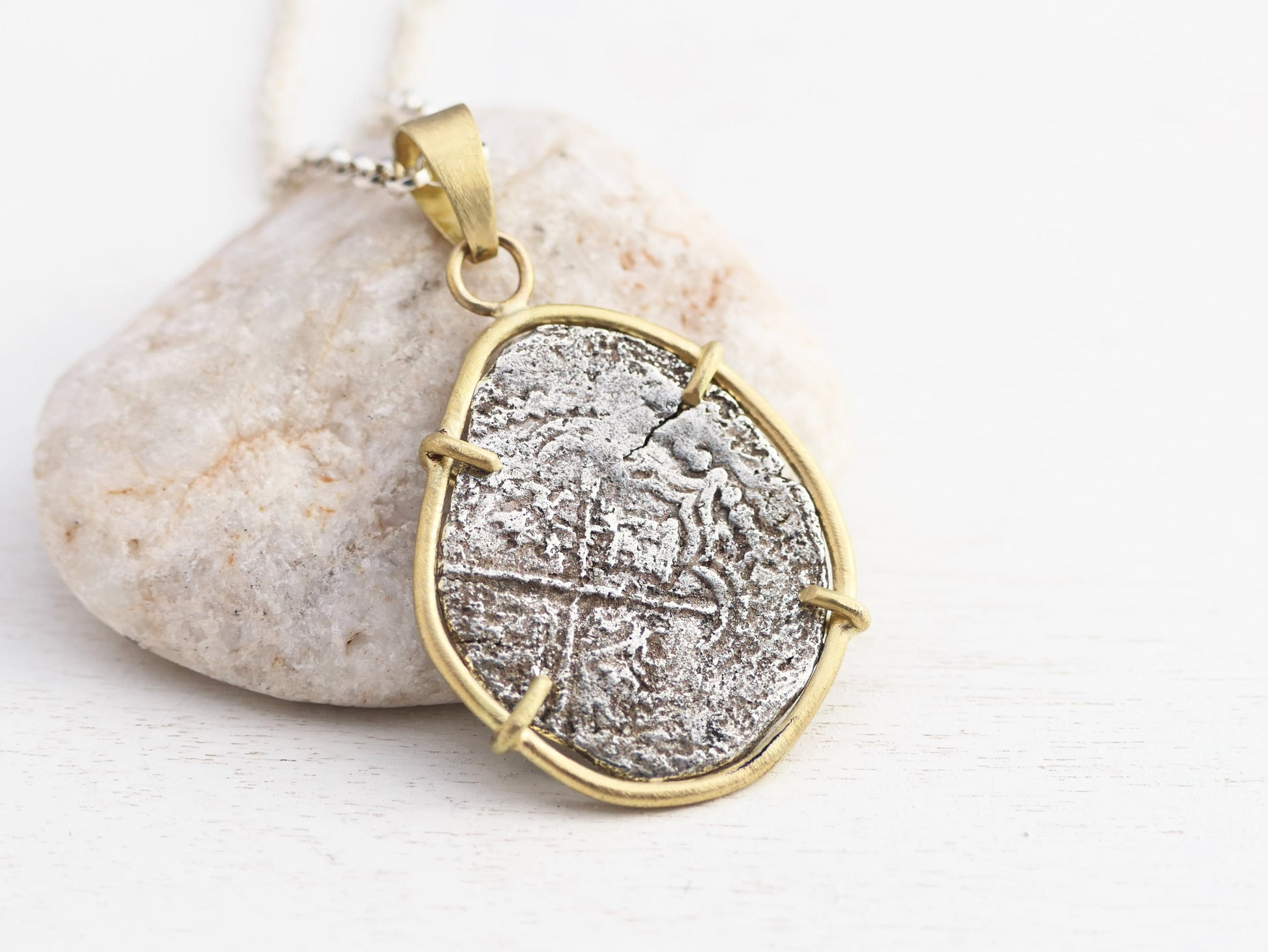 Genuine 2 Reales Atocha coin