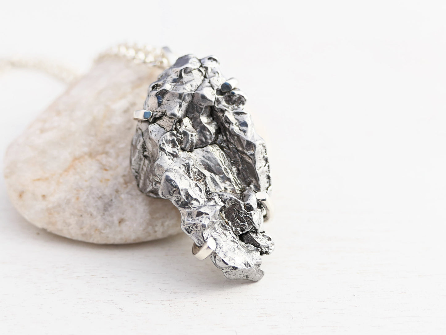 Large Meteorite Necklace