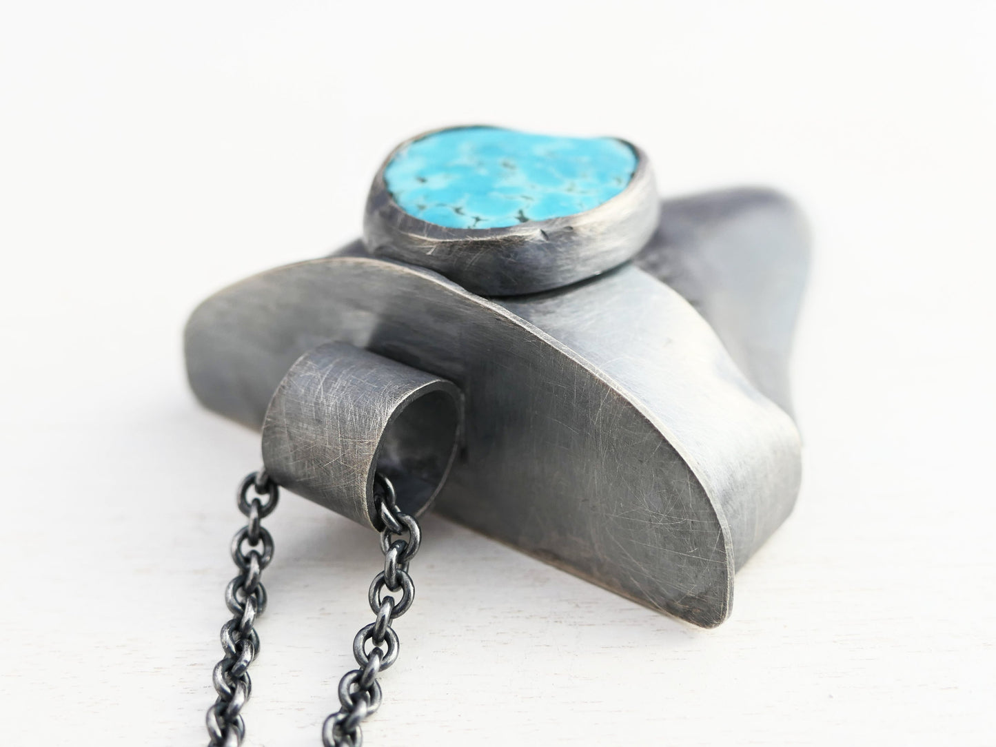 Megalodon tooth pendant