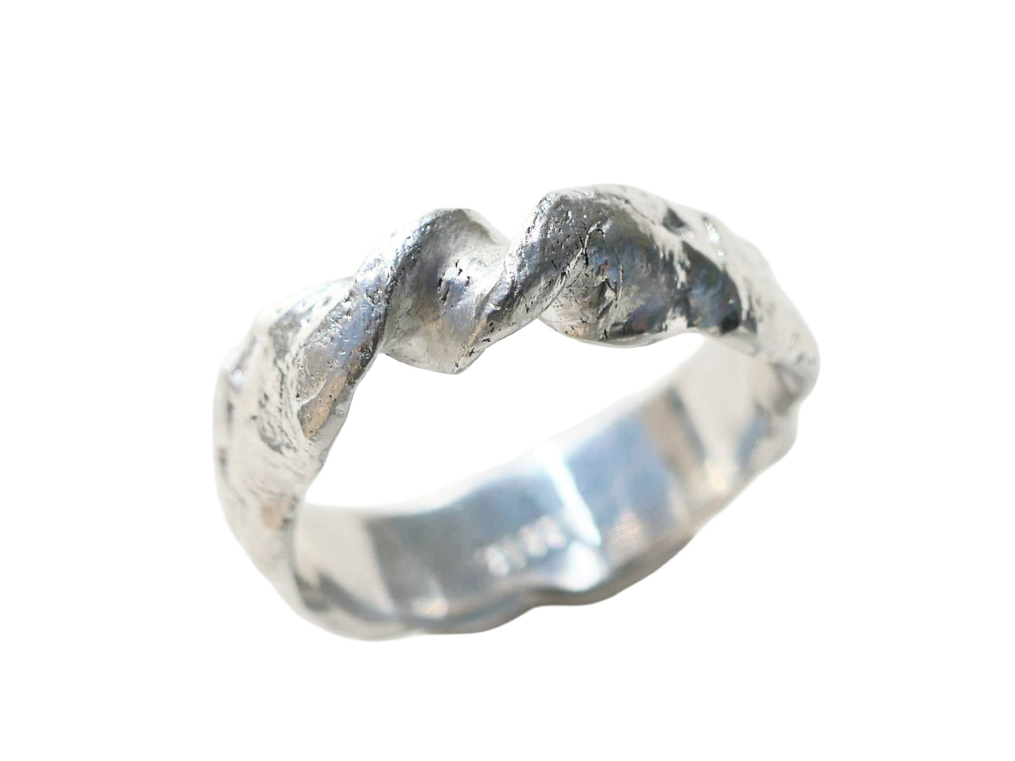 Silver Infinity Ring Unique wedding ring