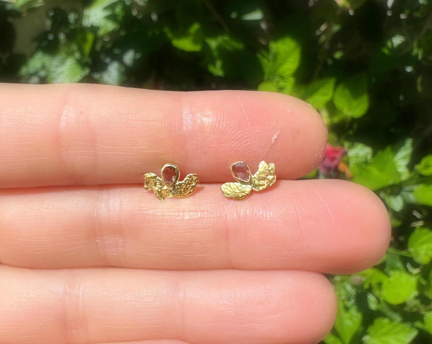 Gold nugget earrings gold nugget jewelry 