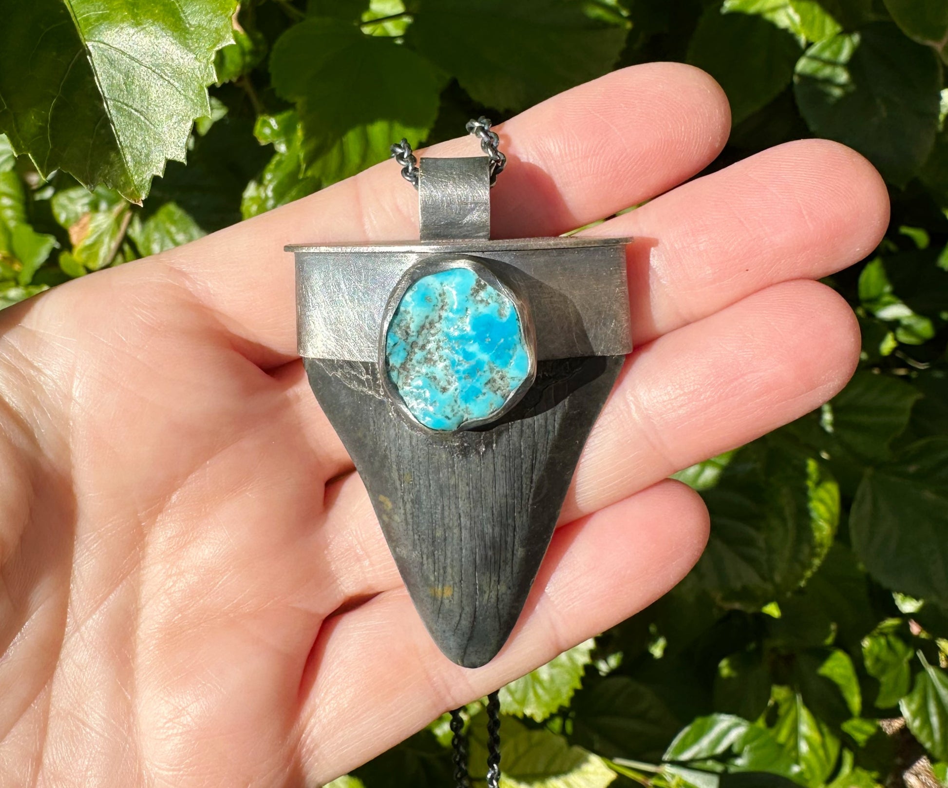 unique Megalodon tooth jewelry