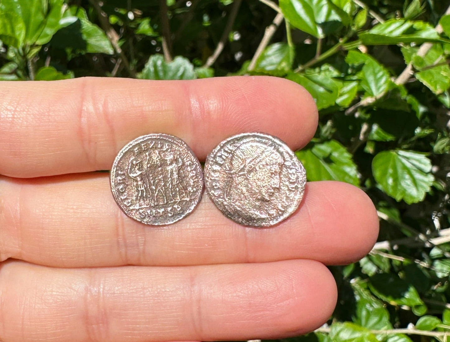 Genuine Roman Coin Cufflinks