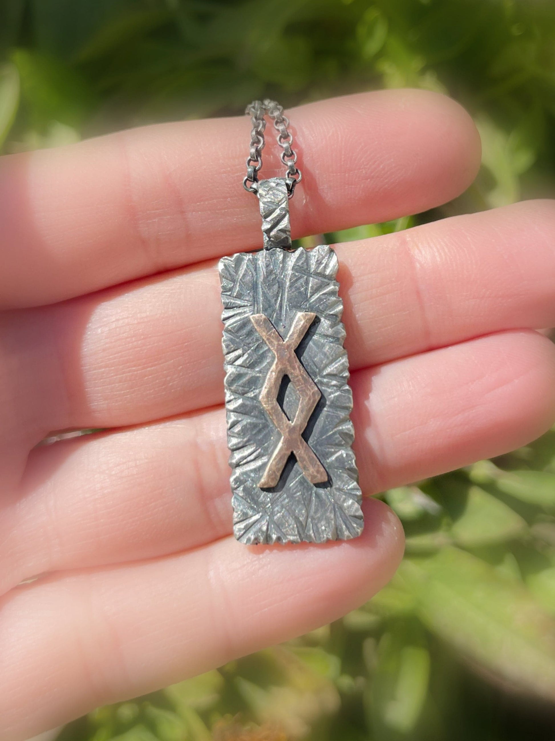 Nordic rune pendant