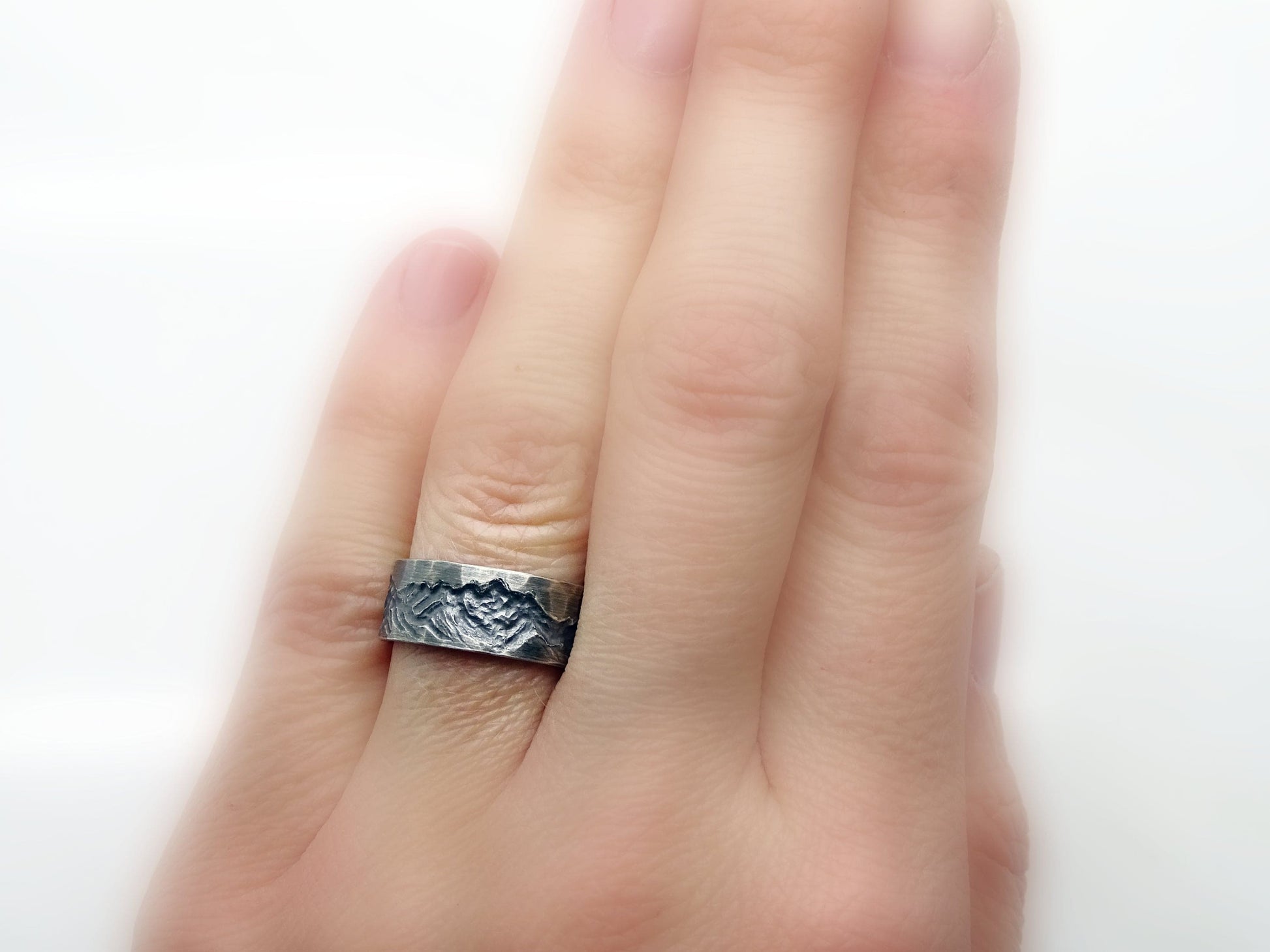 custom mountain ring