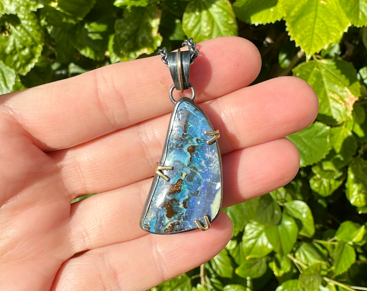 Boulder Opal Necklace