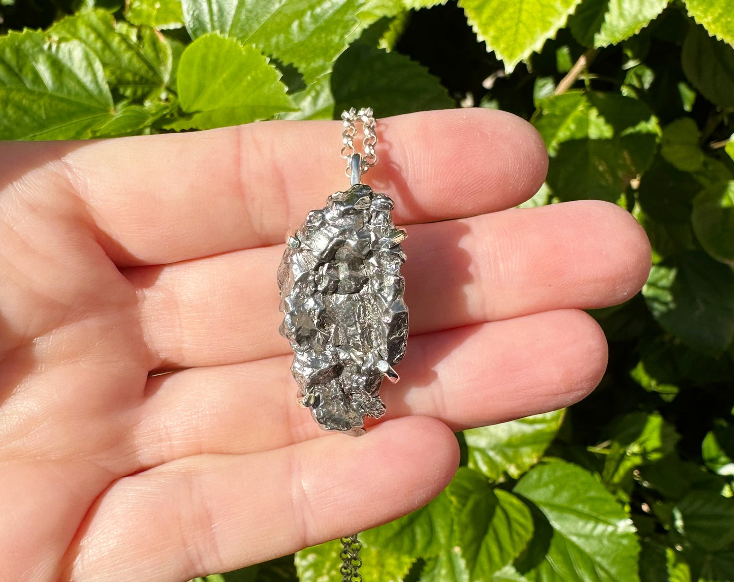 Meteorite Necklace for men