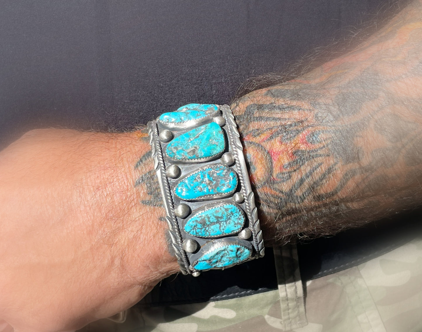 men's turquoise bracelet, unique men's gift