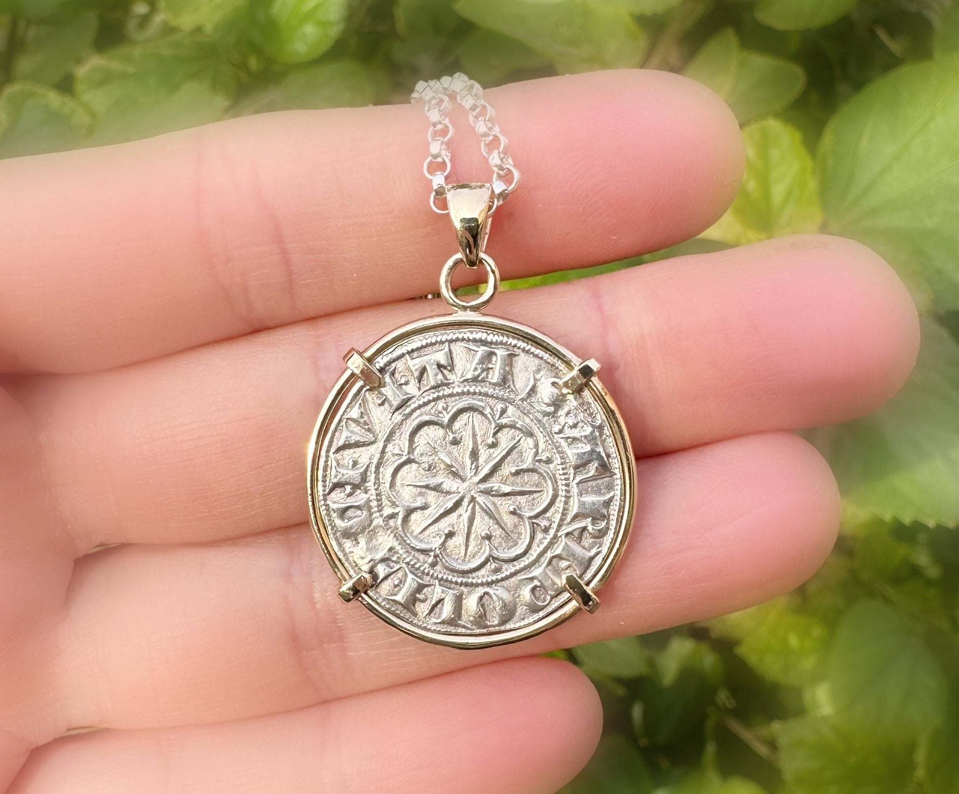 Crusader coin jewelry