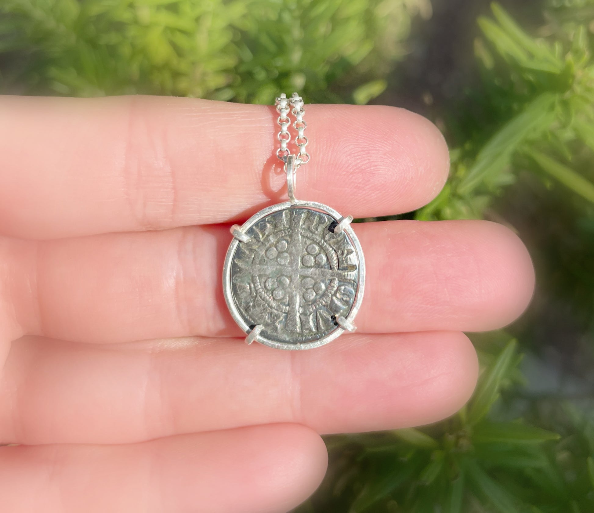 unique coin necklace for men and women