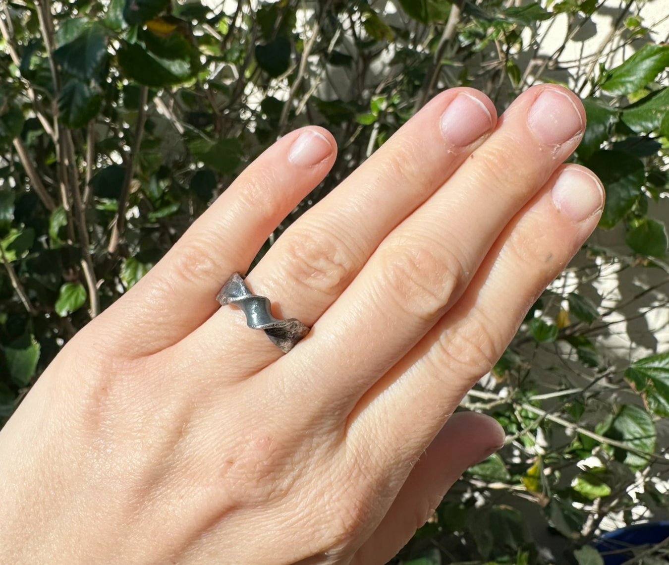 molten infinity ring infinity wedding ring