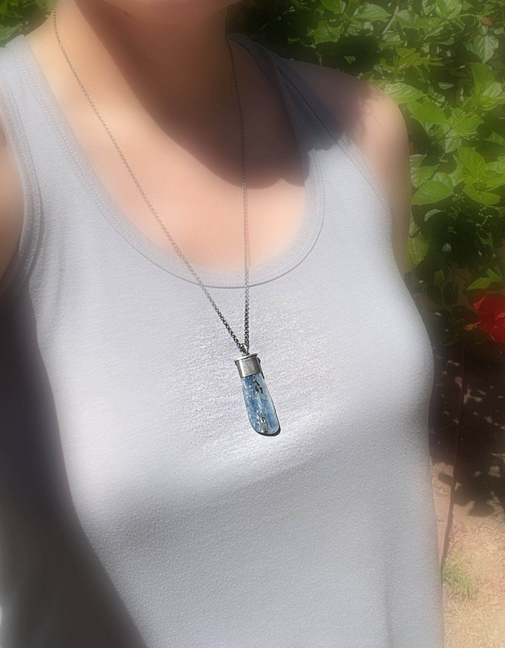 kyanite pendant for women