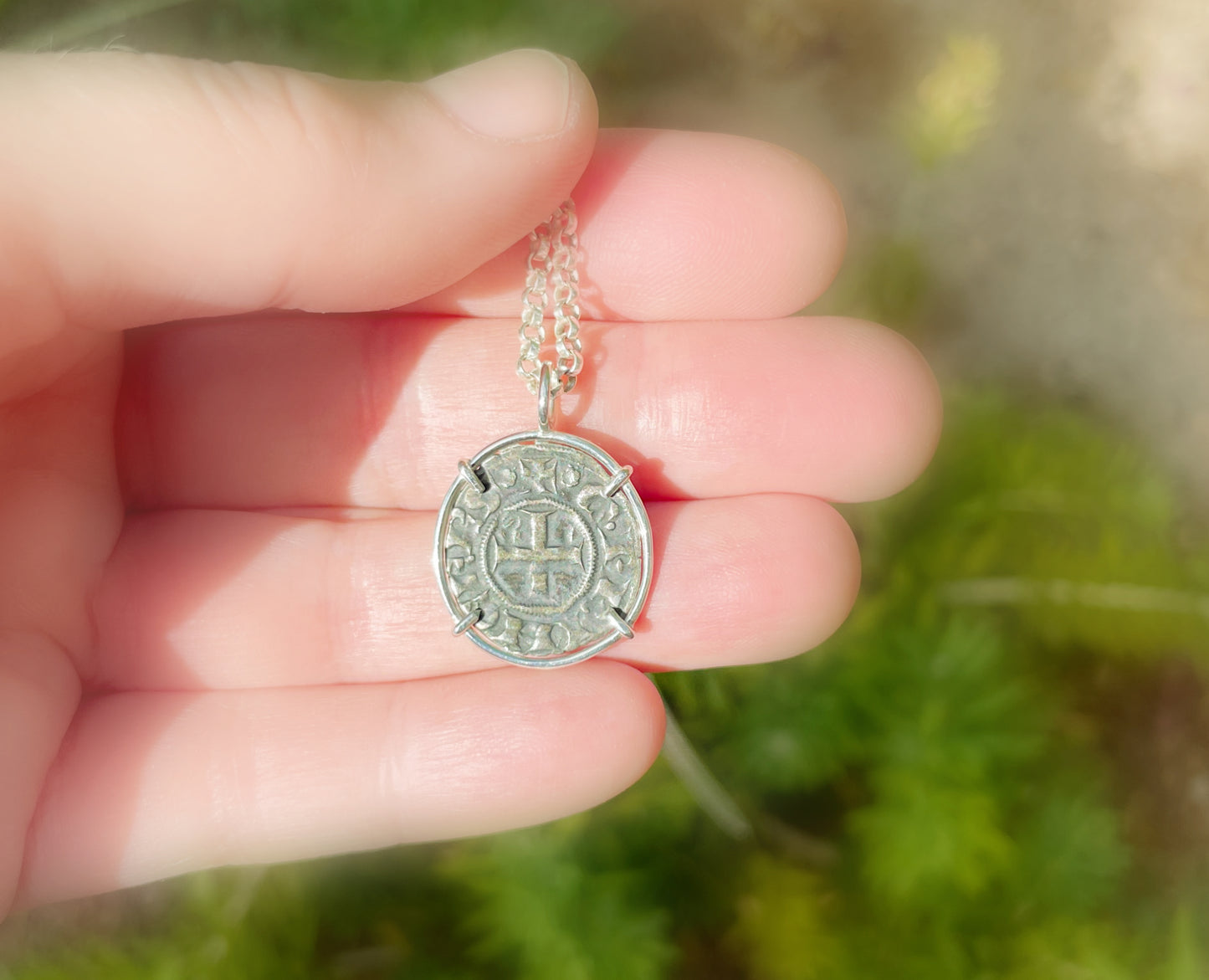 Crusader coin jewelry