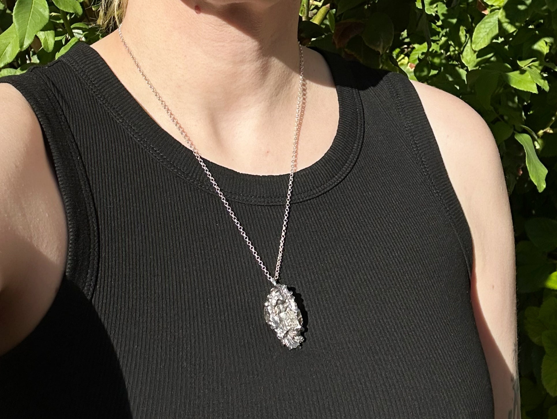 Meteorite Necklace for women