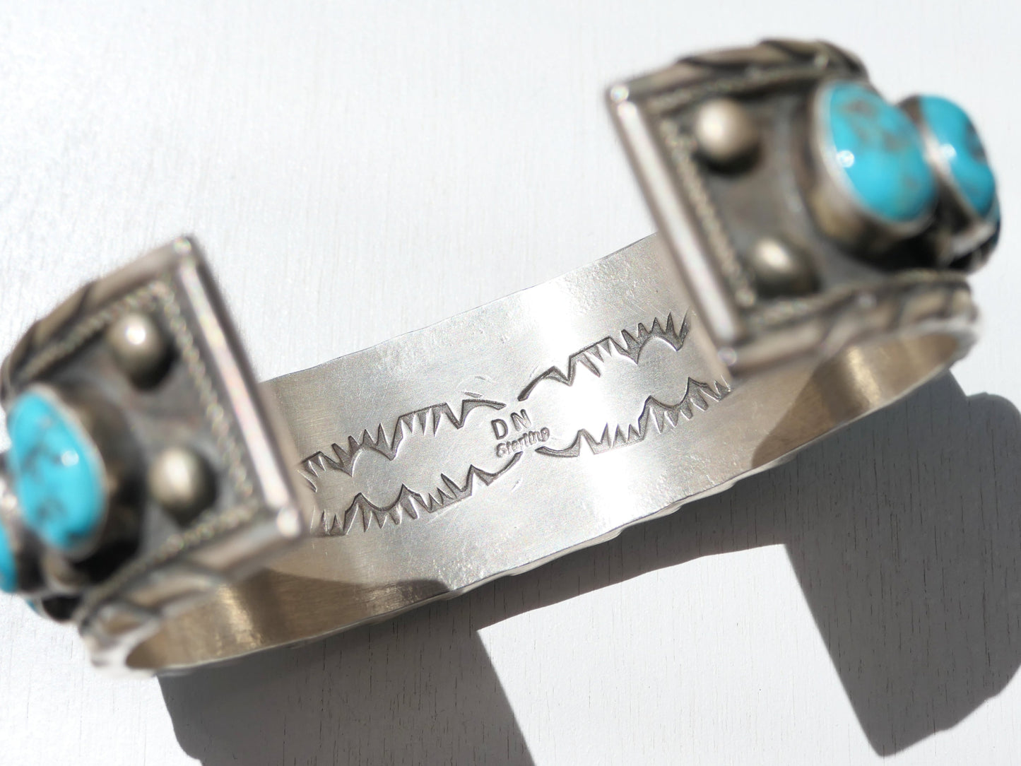 Genuine Navajo Turquoise Cuff for Men