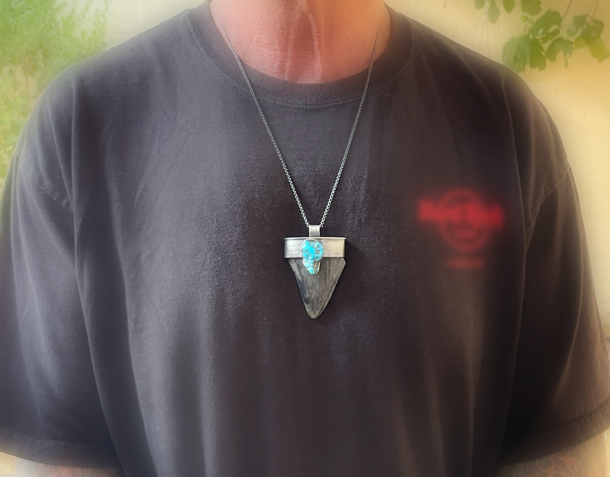 megalodon shark tooth necklace for men