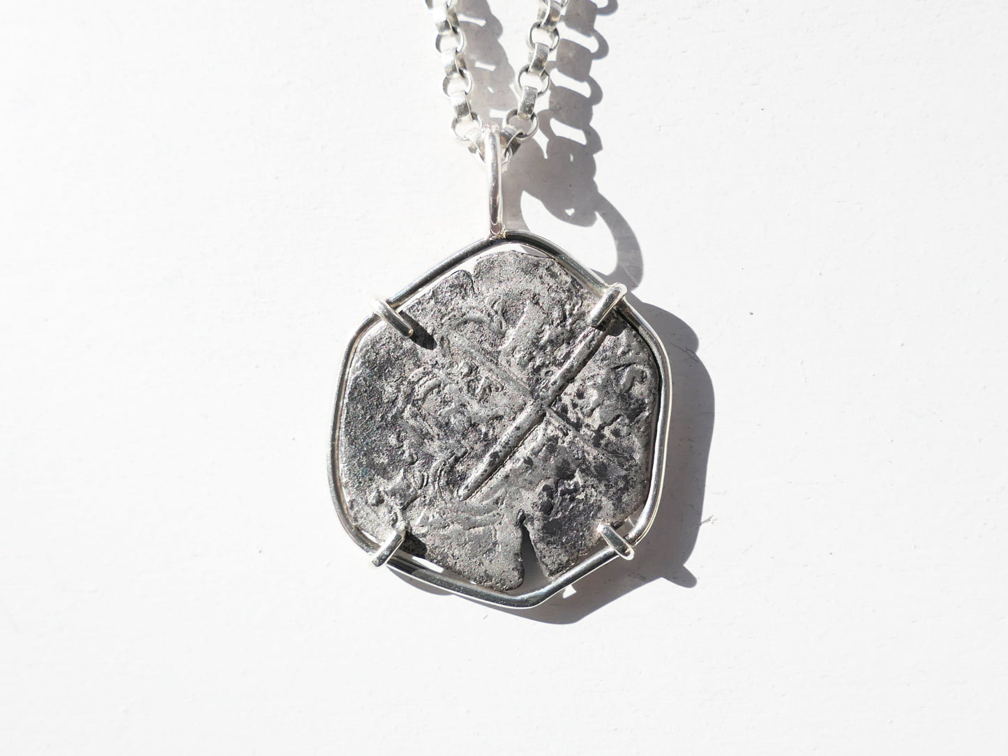 Genuine Shipwreck Cob Coin pendant