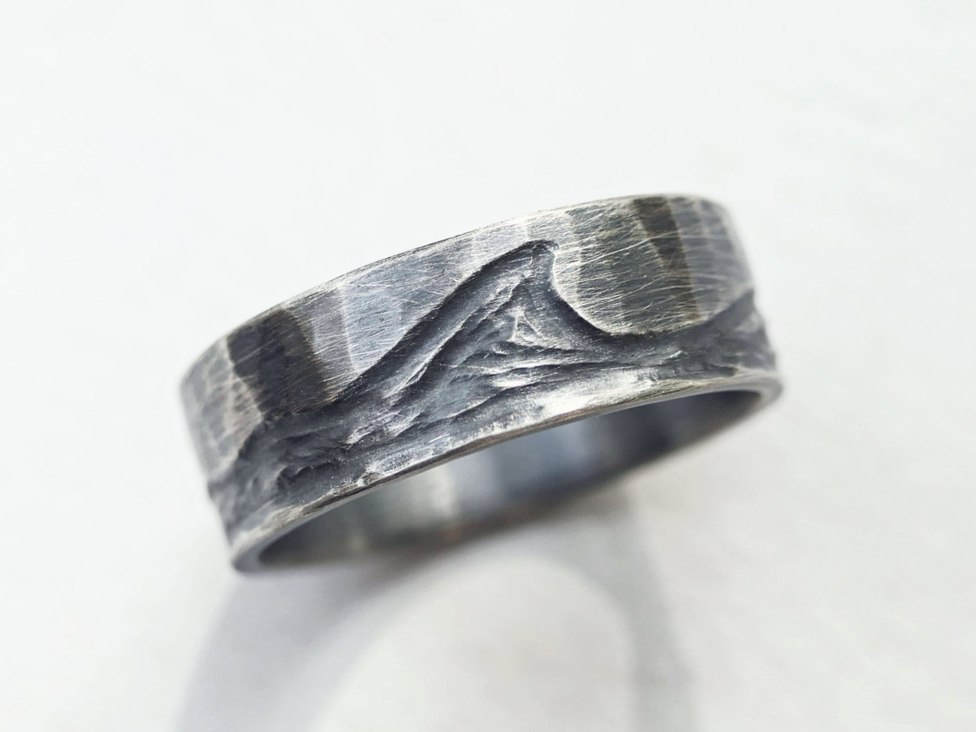 Sterling Silver wave ring