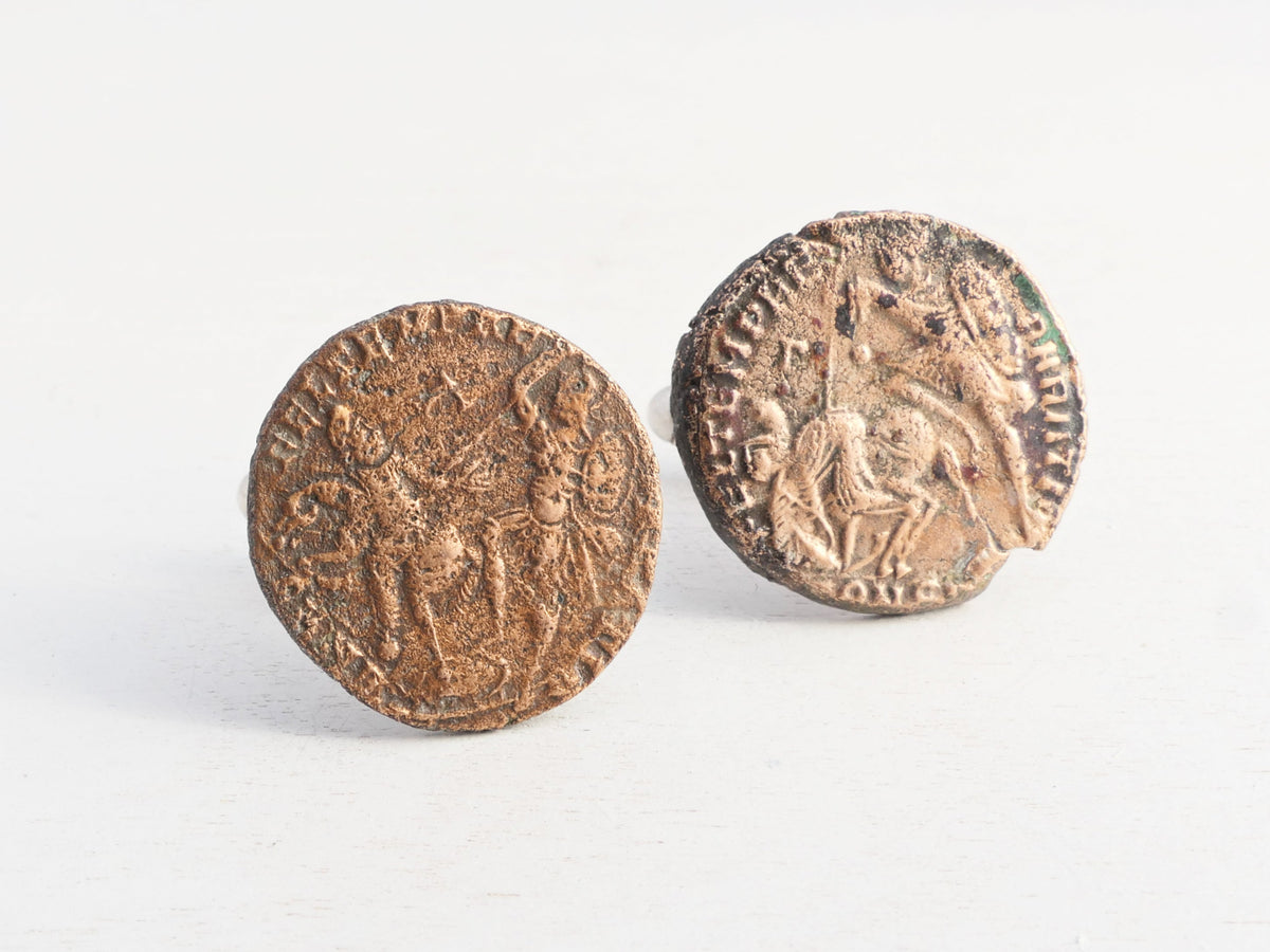 Authentic Roman Coin Cufflinks Constantius II