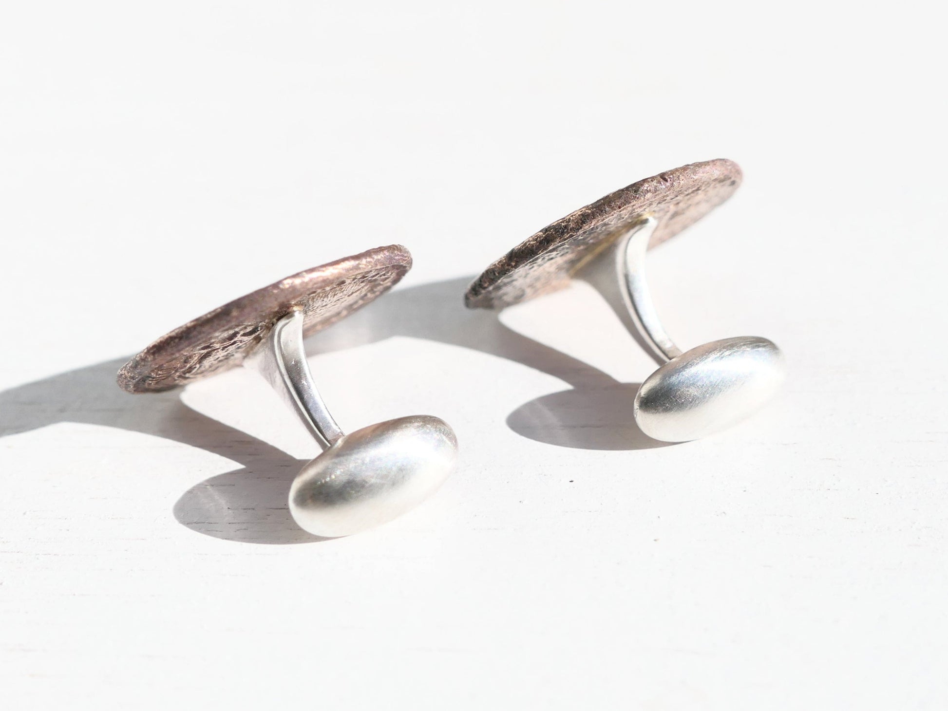 Roman Coin Cufflinks sterling silver