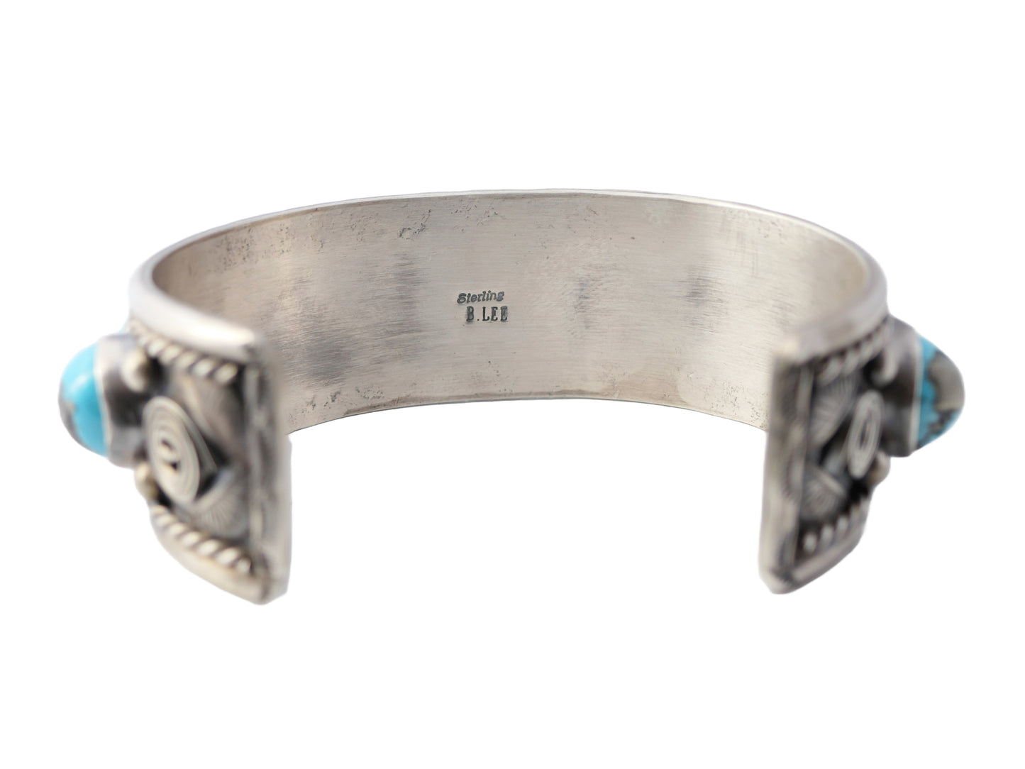 Navajo silver cuff bracelet