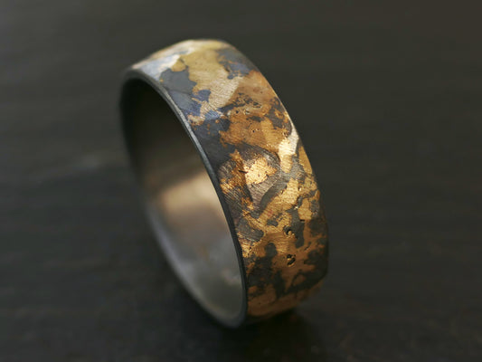 wedding band gold and silver